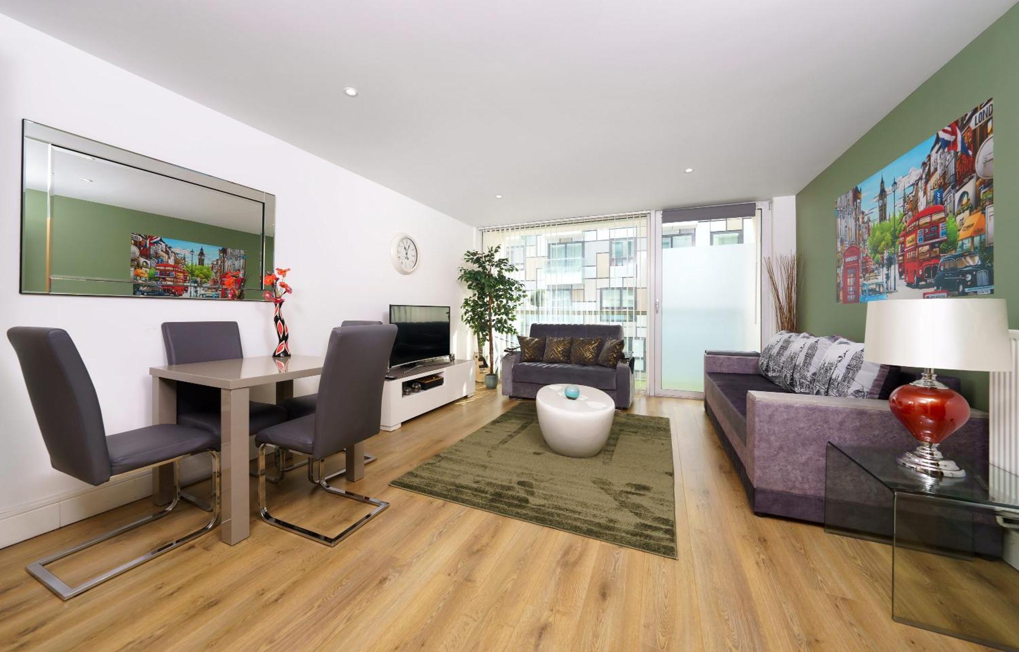 Apartamento Cobalt Point, South Quay Londres Exterior foto